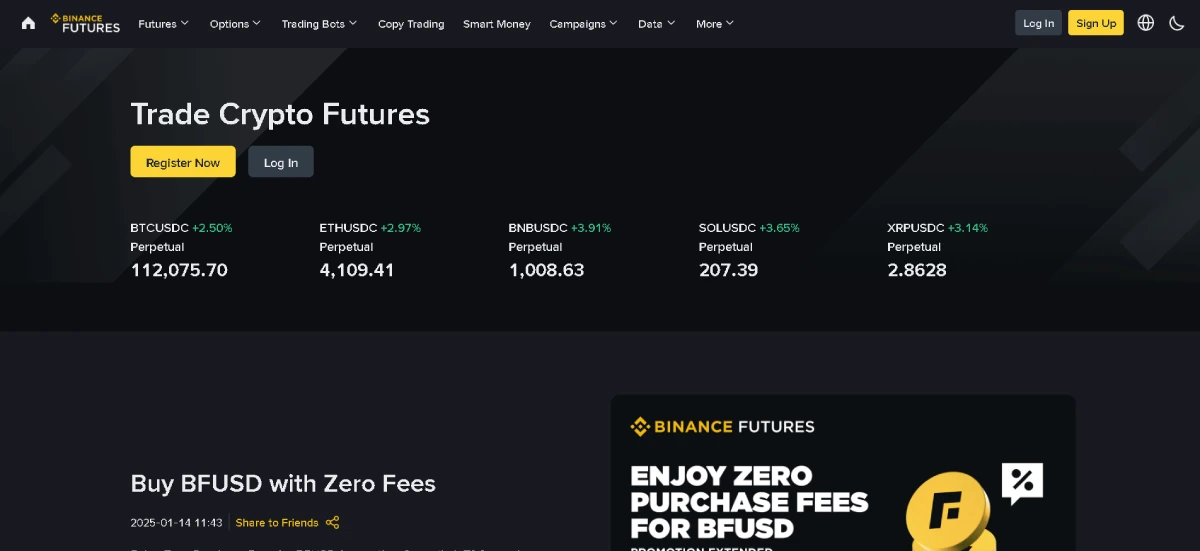 Binance – Leading Exchange With Delivery and Perpetual Contracts